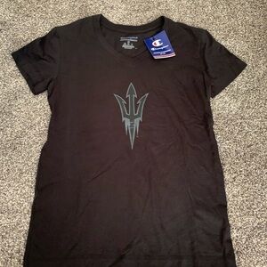 Champion V-neck Arizona State (ASU) Tee
